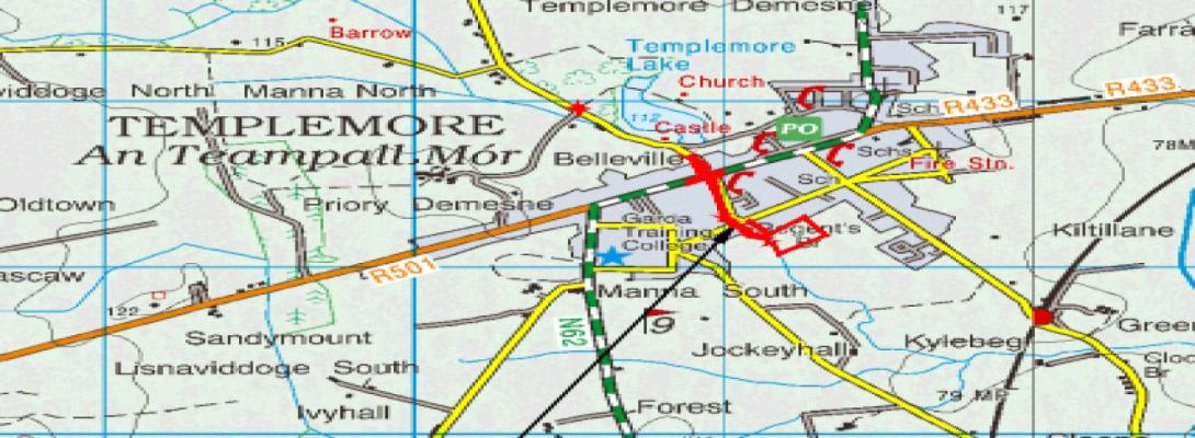 Map of Templemore